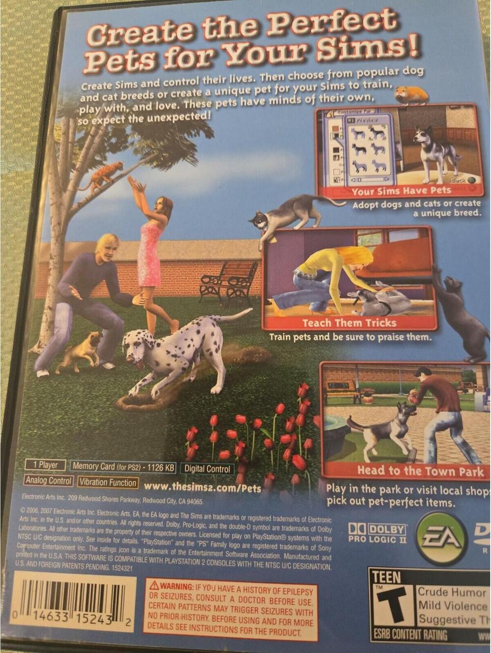 The Sims 2: Pets - PlayStation 2 (Greatest Hits) - Picture 4 of 4